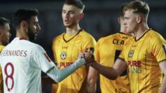‘They were rattled, I was dreaming’ – when Newport scared Man Utd BBC Sport