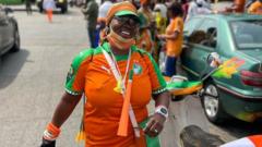 Ivory Coast football fans flock to see victory parade BBC Sport