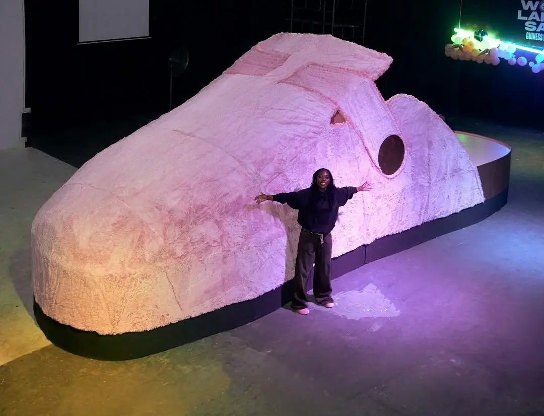 GWR: Nigerian designer, Sanya completes attempt for world’s largest sandal
