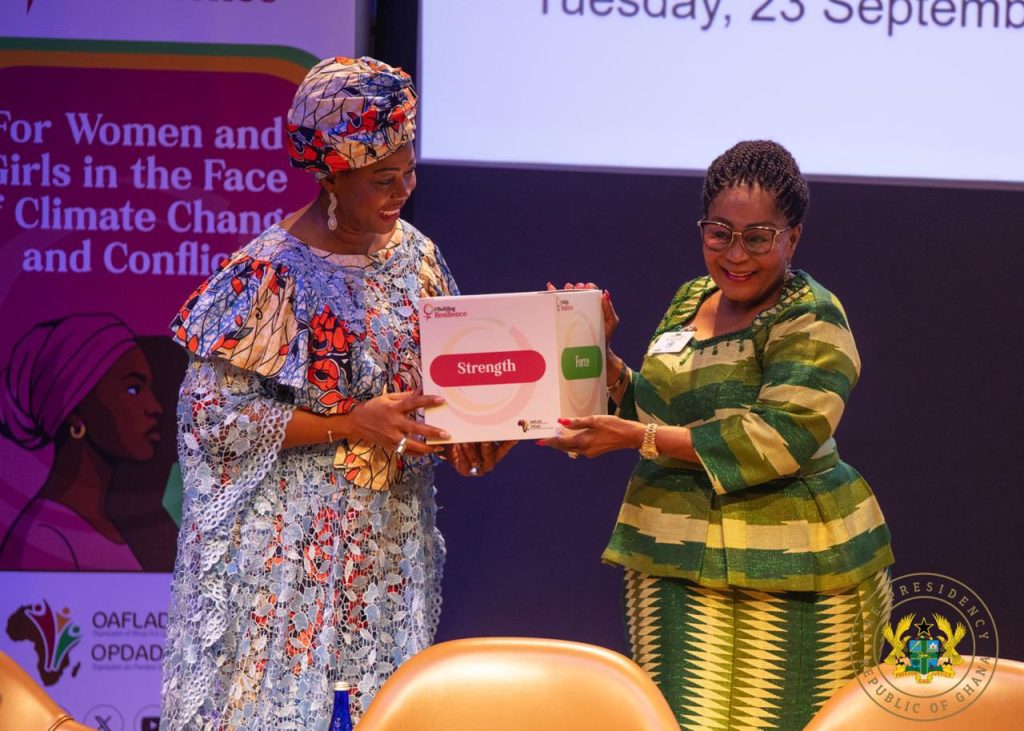 UNGA80: Lordina Mahama, first ladies to champion women’s resilience in climate and conflict
