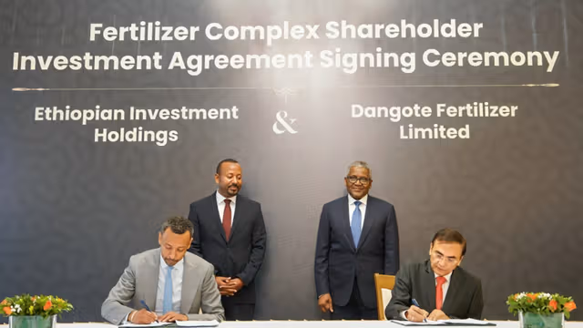 Ethiopia set to become fertiliser hub as Dangote begins $2.5bn industrial complex