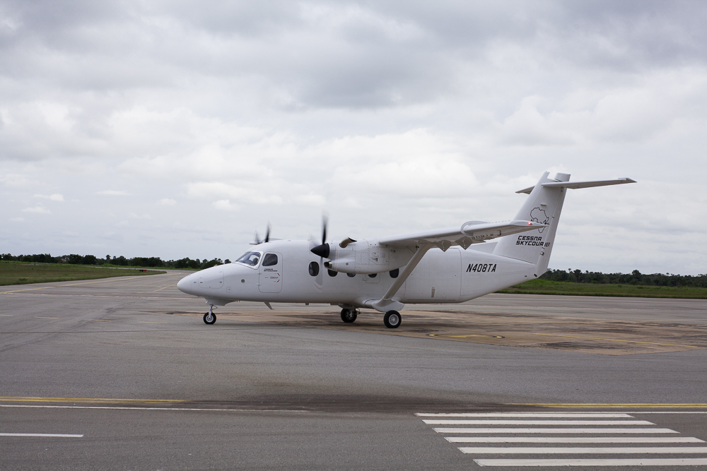 Century SkyCourier demonstration marks new era of domestic air travel in Ghana