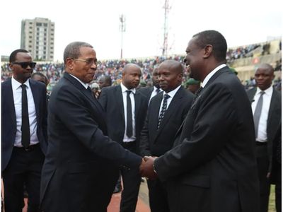 Kikwete attends Raila Odinga’s state funeral at Nyayo Stadium
