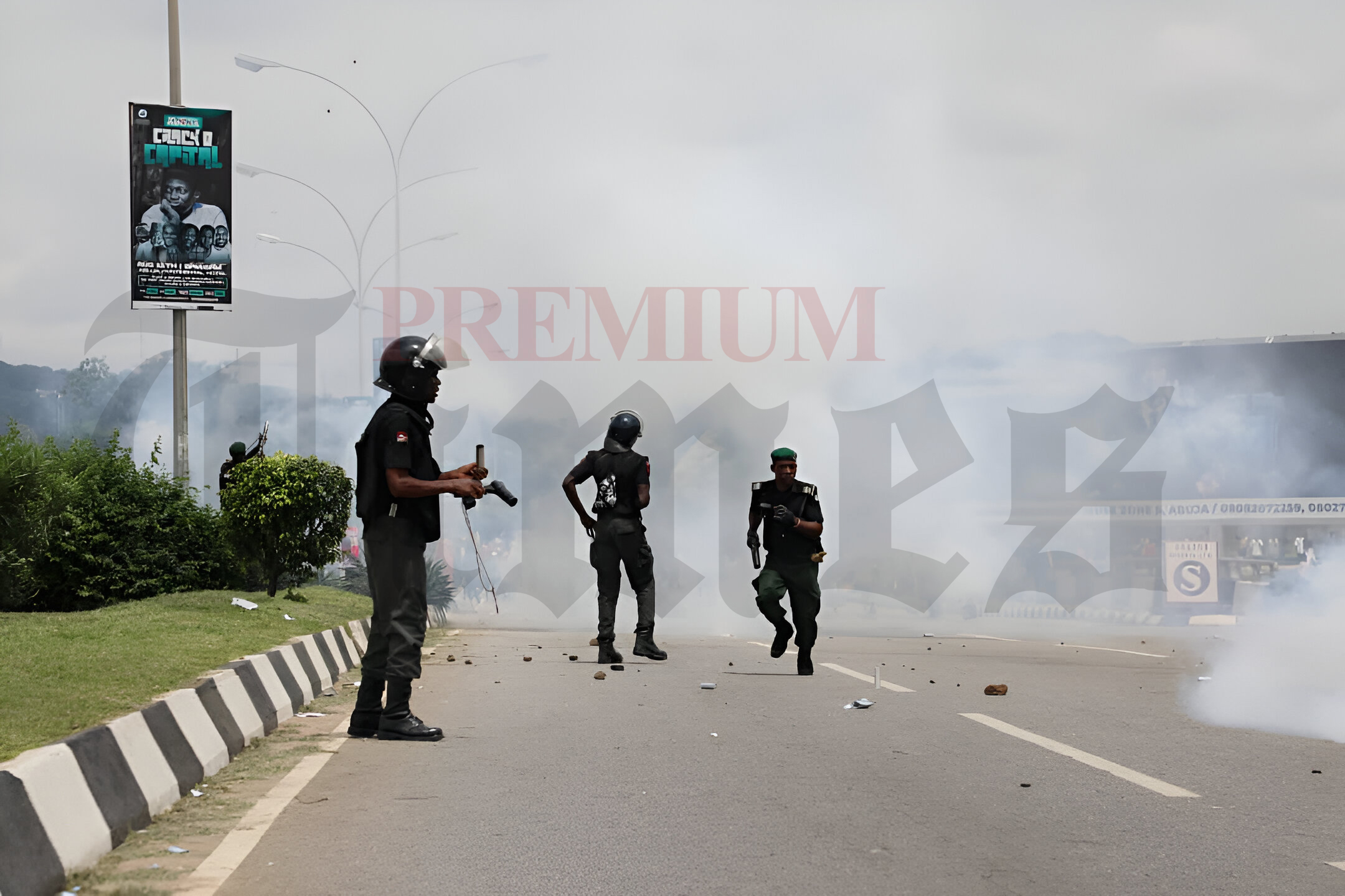 SPECIAL REPORT: When Nigerian police fire tear gas, they break not just the crowds